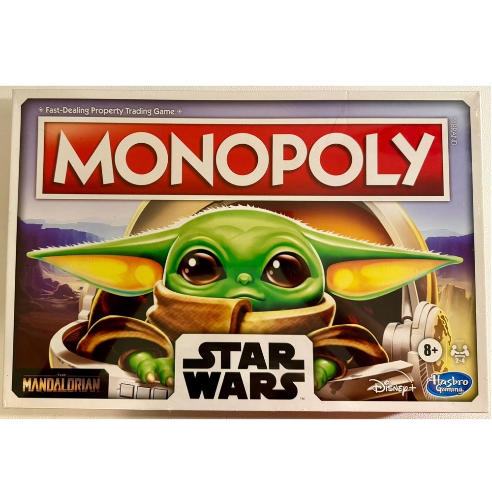 Monopoly Star Wars The Mandalorian Grogu Baby Yoda Board Game NEW Sealed Hasbro